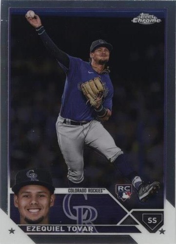 2023 Topps Chrome Ezequiel Tovar Superfractor 1/1 Youthquake