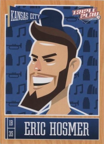 2013 Panini Triple Play - Eric Hosmer #34