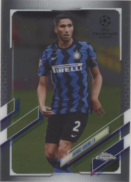 2020-21 Topps Chrome UCL Achraf Hakimi #31