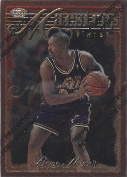 1996-97 Topps Finest - Bryon Russell #86