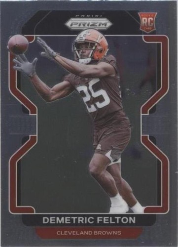 2021 Panini Prizm Demetric Felton #411