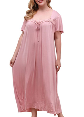 maxi nightgown plus size