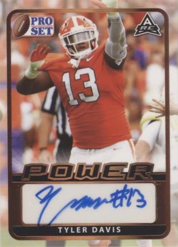 2021 Leaf Pro Set Power Tyler Davis #BA-TD3