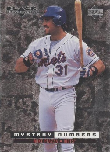 1999 Upper Deck Black Diamond - Mike Piazza #M9