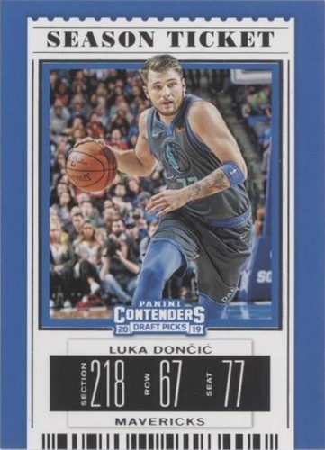 2019-20 Panini Contenders Draft Picks - Luka Dončić #39