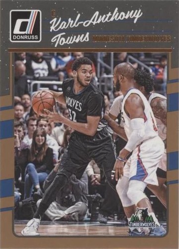 2016-17 Panini Donruss - Karl-Anthony Towns #128