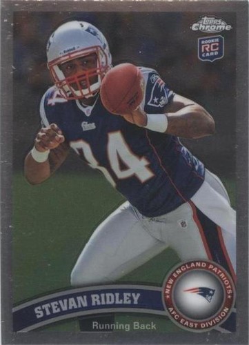 2011 Topps Chrome Stevan Ridley #193