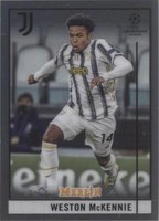 2020-21 Topps Merlin Collection Chrome UCL Weston McKennie #82
