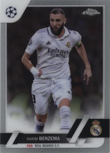 2022-23 Topps Chrome UEFA Club Competitions Karim Benzema #14
