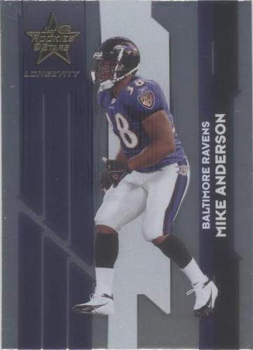 2006 Leaf Rookies & Stars Longevity Mike Anderson #10
