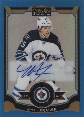 2015-16 O-Pee-Chee Platinum - Matt Fraser #MF
