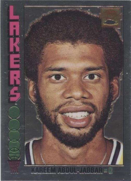 2001-02 Topps Chrome - Kareem Abdul-Jabbar #8