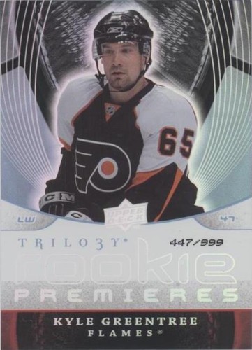 2008-09 Upper Deck Trilogy - Kyle Greentree #156