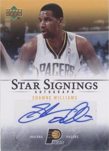 2007-08 Upper Deck - Shawne Williams #SS-SW