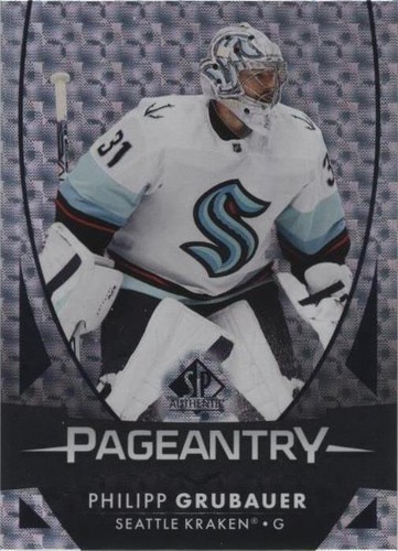 2023-24 Sp Authentic - Philipp Grubauer #P-10
