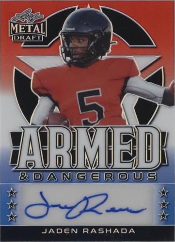 2022 Leaf Metal Draft Jaden Rashada #AD-JR1