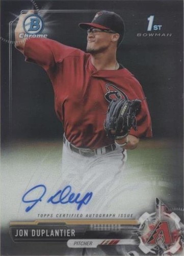 2017 Bowman Chrome - Jon Duplantier #CPA-JD