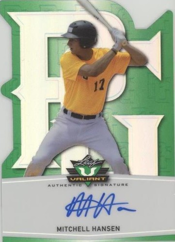 2014 Leaf Valiant - Mitchell Hansen #PGV-MH1