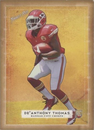 2014 Topps Turkey Red De'Anthony Thomas #34
