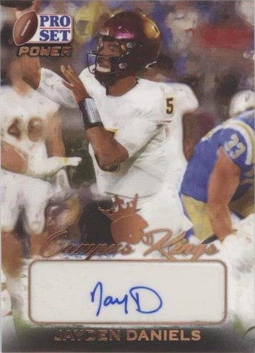 2021 Leaf Pro Set Power Jayden Daniels #CK-JD1