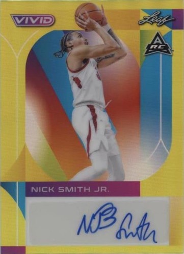 2022-23 Leaf Vivid - Nick Smith Jr. #BA-NSJ