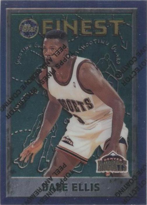 1995-96 Topps Finest - Dale Ellis #26