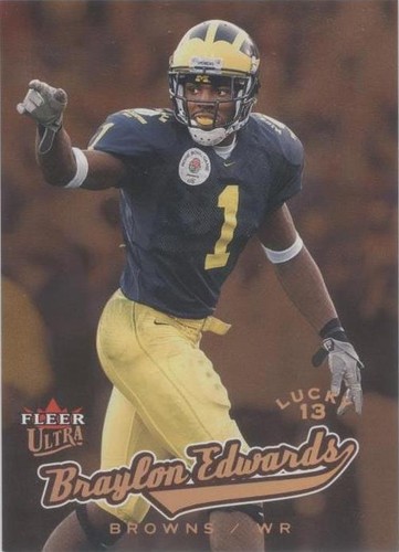 2005 Fleer Ultra Braylon Edwards #204