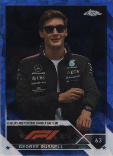 2023 Topps Chrome Sapphire Edition Formula 1 - George Russell #14