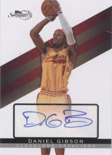 2008-09 Topps Signature - Daniel Gibson #TSA-DGI