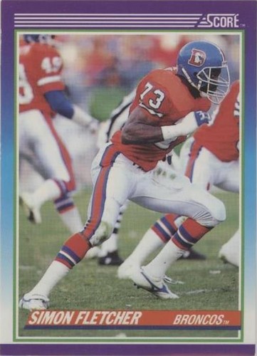 1990 Score Simon Fletcher #173