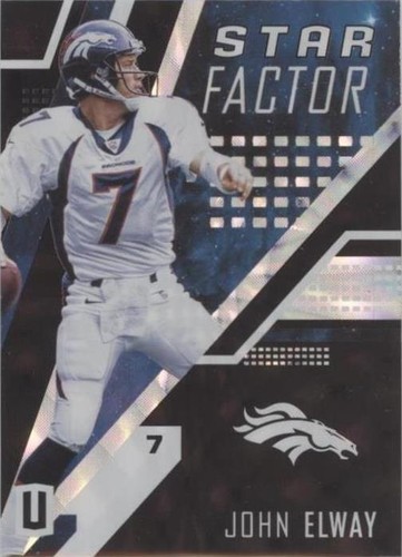 2017 Panini Unparalleled John Elway #SF-JE