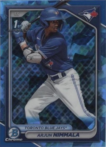 2024 Bowman Sapphire Edition - Arjun Nimmala #BCP-142