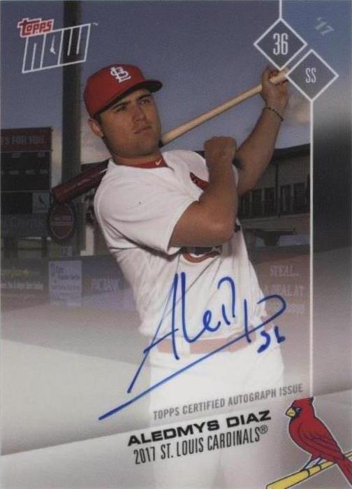 2017 Topps Now Road to Opening Day - Aledmys Diaz #OD-363A