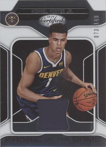 2018-19 Panini Certified - Michael Porter Jr. #FG-MP