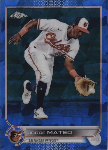 2022 Topps Chrome Sapphire Edition - Jorge Mateo #89