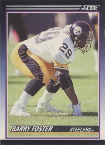 1990 Score Barry Foster #110T