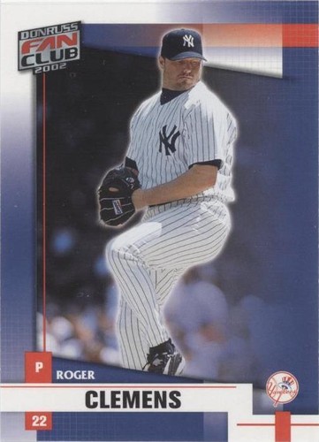2002 Donruss Fan Club - Roger Clemens #163