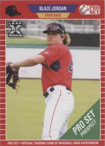 2021 Leaf Pro Set Baseball Blaster - Blaze Jordan #PS22