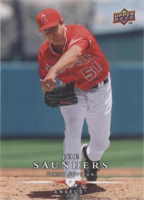 2008 Upper Deck First Edition - Joe Saunders #1