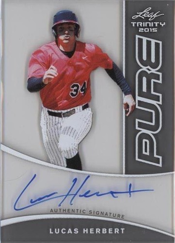 2015 Leaf Trinity - Lucas Herbert #P-LH1