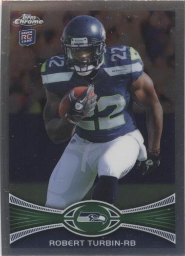 2012 Topps Chrome Robert Turbin #68