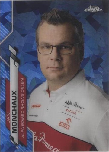 2020 Topps Chrome Sapphire Edition Formula 1 - Jan Monchaux #96