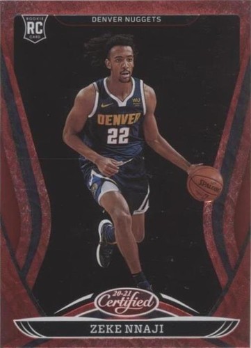 2020-21 Panini Certified - Zeke Nnaji #97