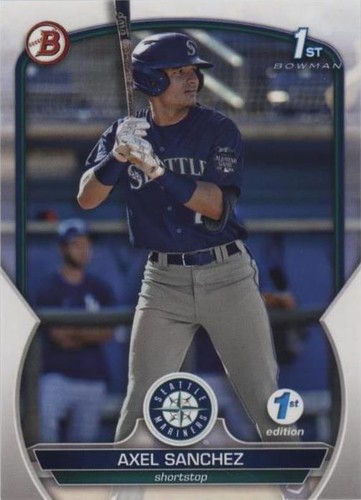 2023 Bowman 1st Edition - Axel Sanchez #BPPF-73