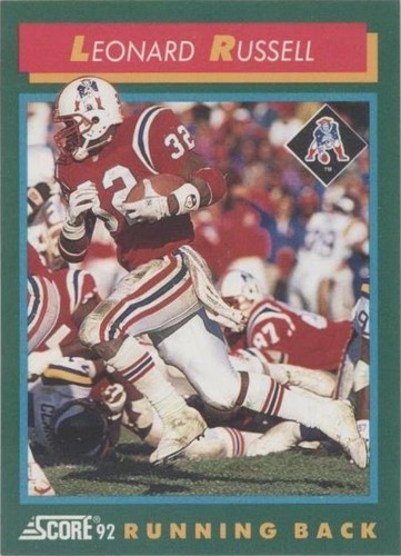 1992 Score Leonard Russell #259