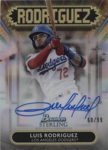 2022 Bowman Sterling - Luis Rodriguez #SSA-LRZ