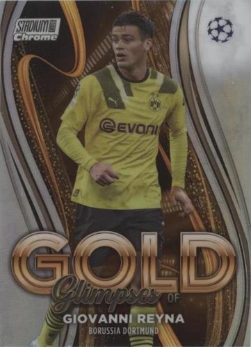 2022-23 Topps Stadium Club Chrome UEFA Club Competitions Giovanni Reyna #GG-GR
