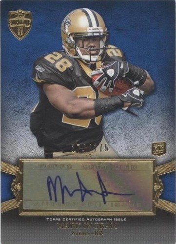 2011 Topps Supreme Mark Ingram #SRA-MI