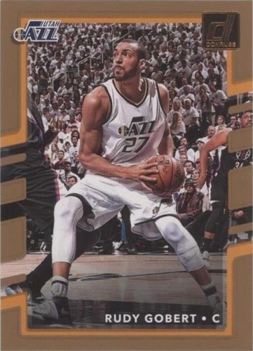 2017-18 Panini Donruss - Rudy Gobert #142