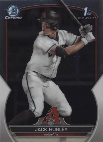 Hurley - zeeclam Jack Hurley, Arizona Diamondbacks, 2023 1st Bowman Chrome